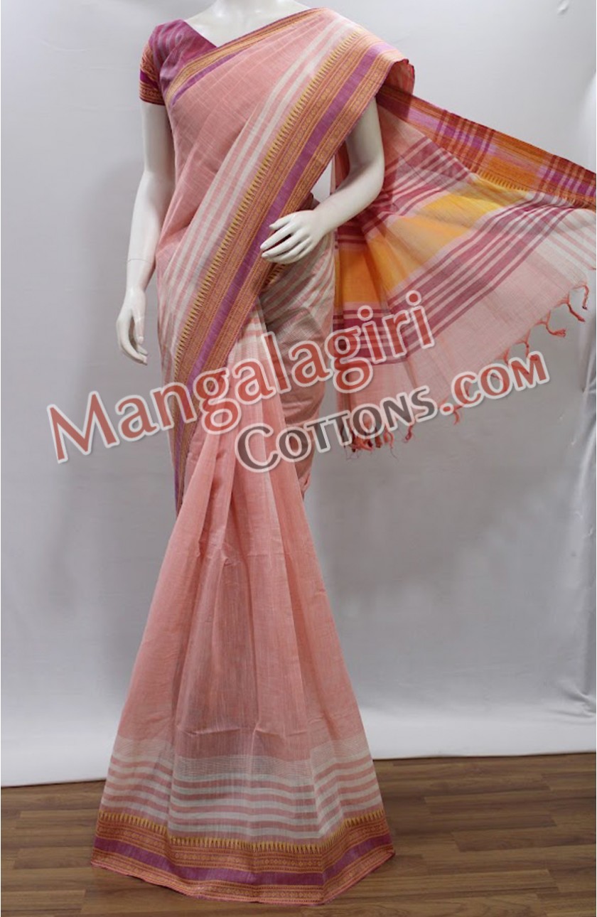 Mangalagiri Cotton Saree - Black